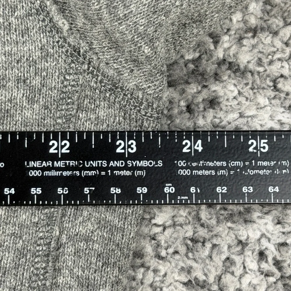 Banana Republic‎ Heritage Men's XL Gray Lambs Wool Nylon Zip Up Sweater Jacket
